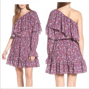 NWT DEVLIN Irina One-Shoulder Dress